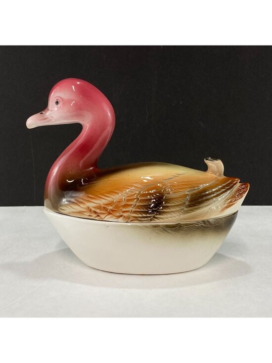 Nippon Yoko Boeki Other - Vintage Nippon Yoko Boeki Duck Candy Storage Box